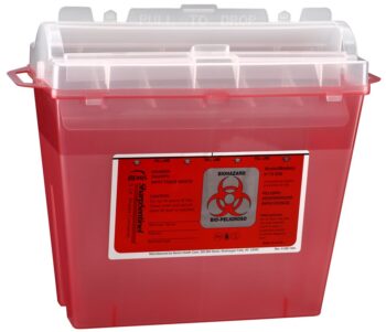 Contenedor de Punzocortantes de 4.8 Lt.